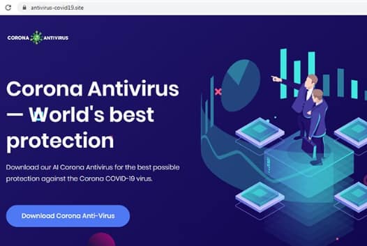 Software malicioso ‘Corona Anti-Virus’