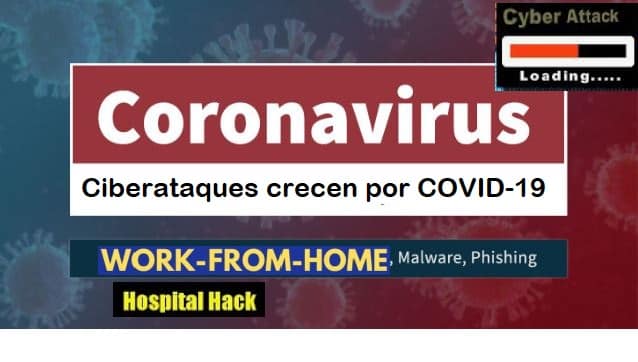 Ciberdelincuentes se aprovechan del COVID-19