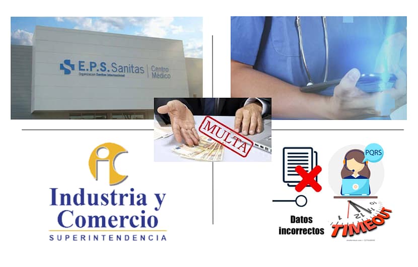 SIC ratifica sanción a EPS Sanitas por $894 millones